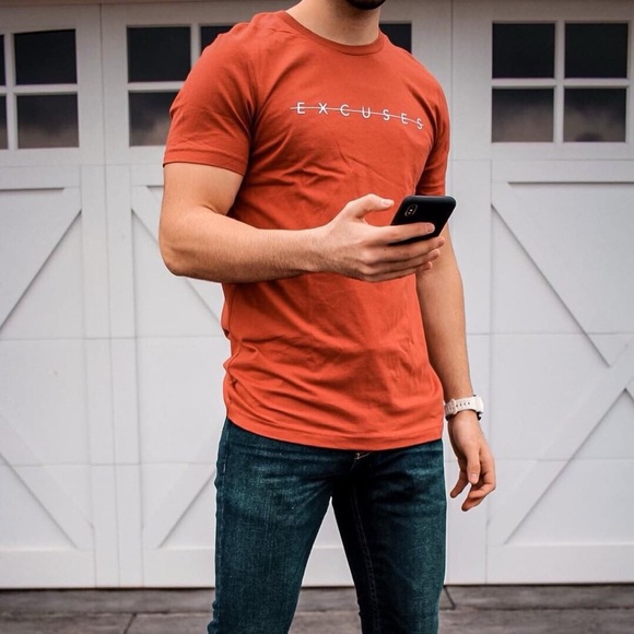 2-PACK No excuses tee by craft of Lyfe - Picture 1 of 3